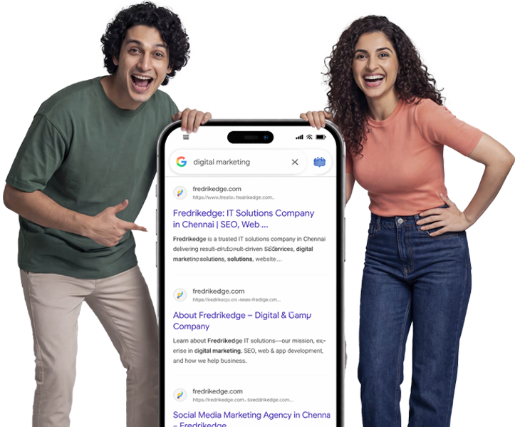 SEO • Websites • Mobile Apps • Growth Solutions • - Digital Marketing Agency in Chennai | SEO, Ads, Web & App Services - Fredrikedge