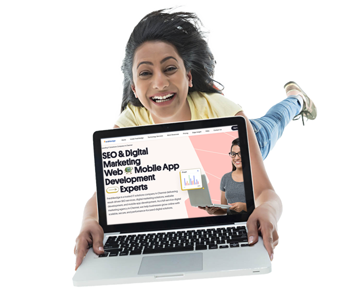 Designed for \ Performance \ &amp; Growth - Digital Marketing Agency in Chennai | SEO, Ads, Web & App Services - Fredrikedge