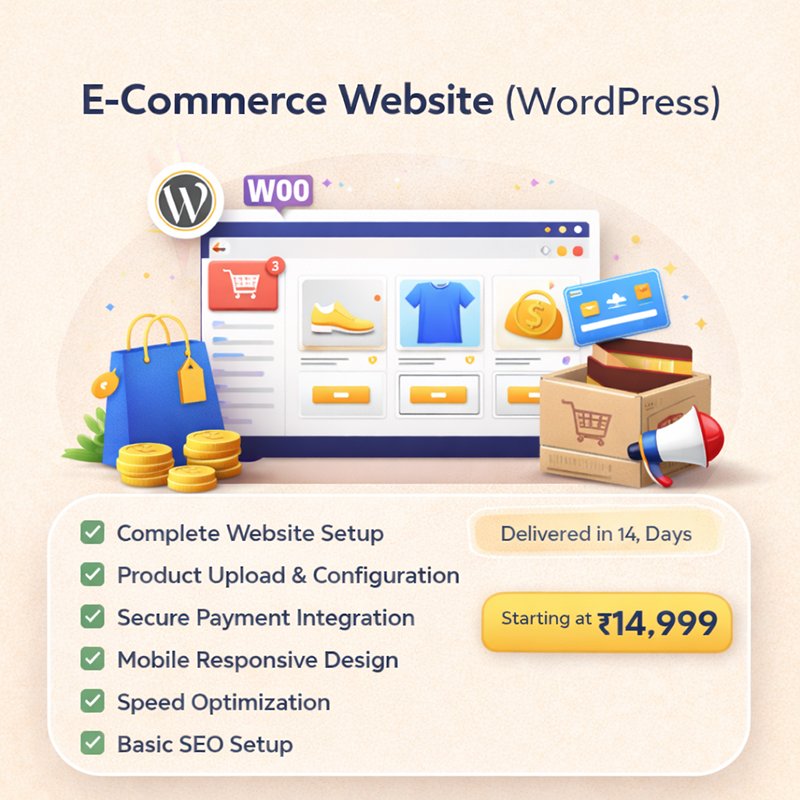 E-Commerce Website (WordPress)