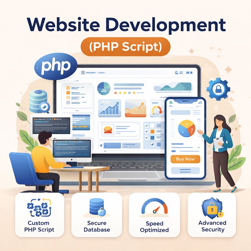 Website Development (PHP Script)