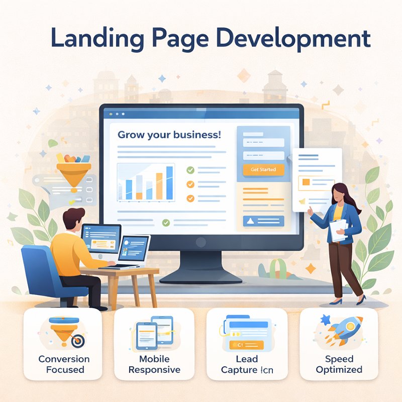 Landing Page Development